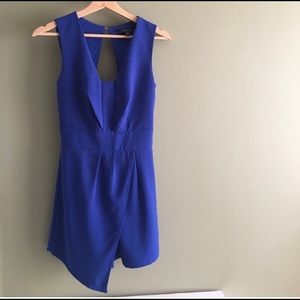 NWT Adelyn Rae Electric Blue Romper